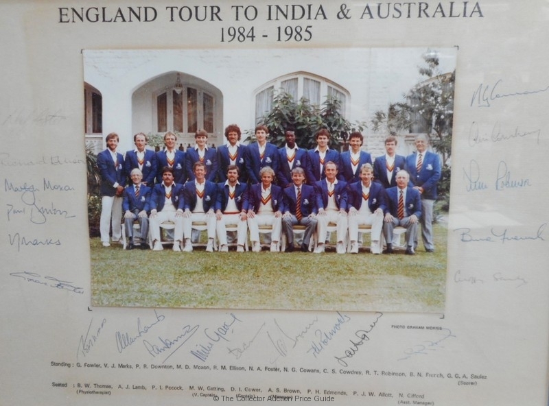 england cricket tour of india 1984