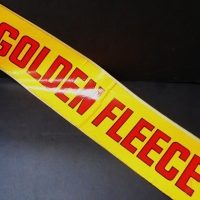 Large vintage Golden Fleece Sticker - Sold for $73 - 2016