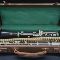 Vintage wooden French clarinet - Sold for $61 - 2016