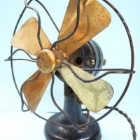 1920s Polar Cub cast iron & Brass FAN - small size, type 6 - Sold for $134 - 2016