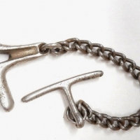 1930s police twist lock handcuffs - Sold for $73 - 2016