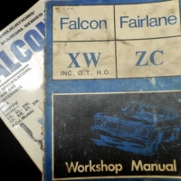 2 x Ford Workshop manuals including XW GT HO, etc - Sold for $37 - 2016