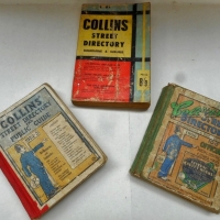 3 x Vintage Collins Street Directory including 19223, 1936 and 1961 - Sold for $34 - 2016