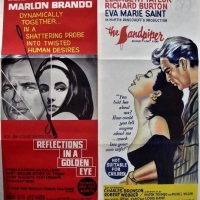 2 x Daybill Movie Posters Starring Elizabeth Taylor - 1965 The Sandpiper and 1967 Reflections in a Golden Eye - both by Robert Burton Pty Sydney - Sold for $37 - 2018