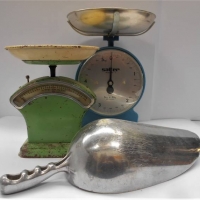 2 x sets kitchen scales incl Salter - Sold for $43 - 2018