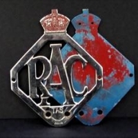 3 x Vintage RAC Royal Auto Club Victoria chrome grille badges - Sold for $81 - 2018