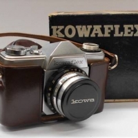 Vintage Boxed Kowaflex Camera with 50mm 12 lens - Sold for $27 - 2018