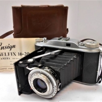 Vintage Folding Agfa Record Medium Format 6X9 camera with instructions - Sold for $56 - 2018