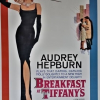 c1961 one sheet Daybill movie poster - Breakfast At Tiffany's feat Audrey Hepburn, George Peppard, etc Paramount Pictures Corp and Jurow-Shepherd Prod - Sold for $224 - 2018