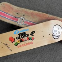 2-x-Modern-skateboards-c2004-Globe-world-Cup-of-Skateboarding-Deck-signed-by-Colt-Cannon-2-others-Southern-Star-Cruiser-complete-Sold-for-68-2020