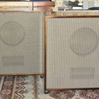Pair-Vintage-c1970s-Wharfdale-stereo-Speakers-fab-period-cabinets-with-Super-Wharfdale-12-Inch-Speakers-marked-12RSDD-VGC-Sold-for-217-2020