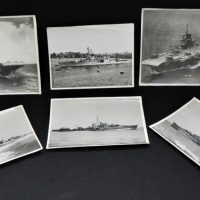 Small-lot-Vintage-WW2-BW-Naval-Photographs-some-with-Handwritten-titles-verso-RN-Aircraft-Carrier-Illustrious-USS-Portland-HMAS-Nizam-etc-Sold-for-37-2021