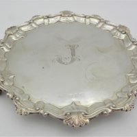 Sterling-Silver-Salver-hmarked-Birmingham-c1900-18cms-D-205-TWg-Sold-for-224-2021