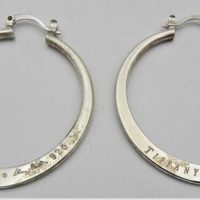 Pair-Tiffany-Co-Elsa-Peretti-Flat-Hoop-Earrings-marked-925-Sold-for-43-2021