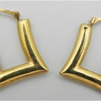 Pair-gold-pierced-Earrings-marked-375-0-8-grms-Sold-for-50-2021