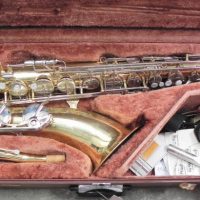 c1975-YAMAHA-YTS-23-Tenor-Saxophone-Serial-No-020869-with-spare-accessories-and-original-case-Sold-for-522-2021