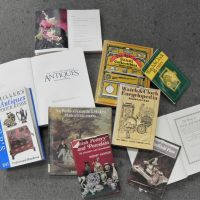Antique-reference-books-incl-The-Book-of-Old-Silver-British-Pottery-Porcelain-Watch-Clock-Encyclopedia-etc-Sold-for-50-2021