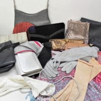 Box-lot-Ladies-items-inc-Bags-4-x-Mink-scarves-gloves-shawl-Evening-leather-bags-Oroton-Pashmina-Cashmere-Silk-paisley-Shawl-Gloves-incl-Sold-for-50-2021