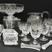 Group-lot-of-quality-crystal-Stuart-Webb-Corbett-and-others-inc-bowl-glassware-diamond-shaped-trinket-box-jug-knife-rests-etc-Sold-for-43-2021