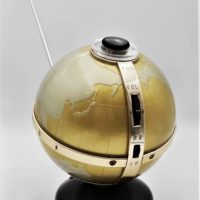 1960s-FLEETWOOD-World-GLOBE-radio-All-Transistor-SW-MW-Made-in-Japan-508-model-battery-powered-retractable-aerial-21cm-H-working-Sold-for-236-2021