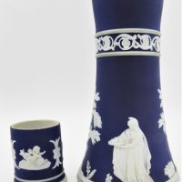 2-x-Circa-1900-Adams-Tunstall-blue-Jasperware-vases-both-with-raised-classical-scenes-impressed-marks-to-bases-approx-5-and-16cm-H-Sold-for-99-2021
