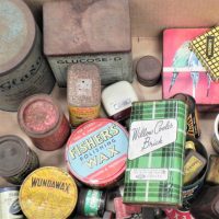 Box-vintage-tins-inc-Willow-Cooler-Brick-Fishers-Polishing-Wax-Glaxo-Infant-Food-etc-Sold-for-56-2021