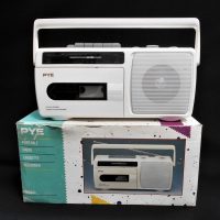 Retro-Boxed-PYE-RC204-Portable-radio-Cassette-Recorder-w-Built-in-Microphone-Sold-for-56-2021