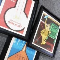 Set-of-3-x-Framed-Colour-Reproductions-of-Vietnamese-Propaganda-Posters-Sold-for-50-2021