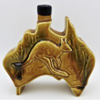 Vintage-Bendigo-Pottery-Ceramic-Decanter-in-the-Shape-of-Australia-w-Raised-Kangaroo-Decoration-Sold-for-50-2021