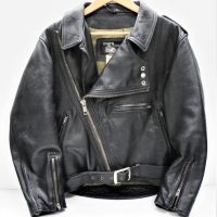 Vintage-MARS-Leather-motorbike-jacket-black-size-38-Sold-for-81-2021