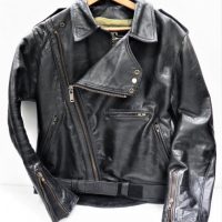 Vintage-MARS-Leather-motorbike-jacket-black-size-40-Sold-for-87-2021