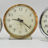 3-x-Vintage-wind-up-alarm-clock-inc-Westclox-Big-Ben-Junghans-GB-Gustav-Becker-Sold-for-43-2021