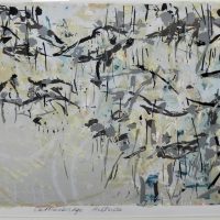 David-G-Rankin-1946-Framed-Screen-print-Cottles-bridge-Hillside-Signed-dated-NULL86-titled-Numbered-in-Pencil-on-Margin-image-size-46x7-Sold-for-62-2021
