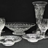 Group-lot-crystal-incl-Stuart-Vase-and-5-x-glasses-2-x-Tudor-small-dishes-and-a-Webb-Corbett-footed-bowl-Sold-for-43-2021