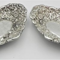 Pair-Sterling-Silver-heavily-embossed-oval-dishes-hmarked-London-1888-TW-375-grms-approx-Sold-for-224-2021