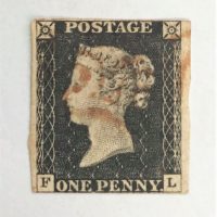 Rare-1840-Penny-Black-Stamp-plate-4-FL-fine-margins-and-fine-red-MC-Sold-for-590-2021