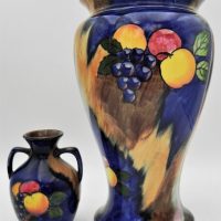2-x-H-K-Tunstall-Autumn-pattern-Vases-inc-tall-baluster-small-twin-handled-Approx-26cm-11cm-Sold-for-68-2021