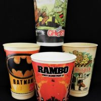 4-x-Promotional-vintage-drinking-Cups-Return-of-the-Jedi-Ghostbusters-Stallone-is-Rambo-Batman-Sold-for-87-2021