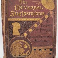 Bound-vol-1880s-The-Universal-Self-Instructor-McNeil-Coffee-Sydney-loose-front-cover-Sold-for-37-2021