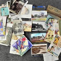 Box-lot-ephemera-inc-early-1900s-postcards-greeting-cards-Sold-for-62-2021