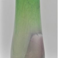 Large-signed-Australian-Art-glass-Vase-James-McMurtrie-Green-and-purple-glass-signed-to-base-37cm-tall-Sold-for-87-2021