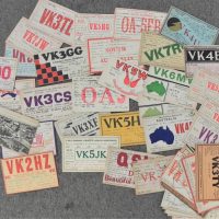 Lot-of-Vintage-Australian-Amateur-Radio-QSL-Cards-w-Detailed-Illustrations-incl-Warrnambool-Maryborough-Oakleigh-etc-Sold-for-87-2021