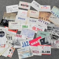 Lot-of-Vintage-International-Amateur-Radio-QSL-Cards-w-Fantastic-GraphicsImages-Germany-Austria-NZ-etc-Sold-for-93-2021