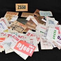 Lot-of-Vintage-International-Amateur-Radio-QSL-Cards-w-Retro-GraphicsImages-Japan-England-France-South-Africa-etc-Sold-for-87-2021