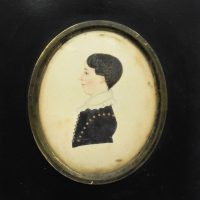 Victorian-framed-hand-painted-miniature-Portrait-of-a-lady-Sold-for-56-2021