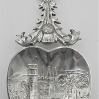 Heart-shaped-Silver-Caddy-Spoon-Balmoral-Castle-by-William-Robb-of-Ballater-hmarked-Edinburgh-1914-TW-19-1-grms-Sold-for-62-2021