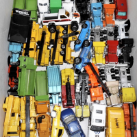2-x-boxes-Diecast-Models-mainly-construction-vehicles-trucks-inc-matchbox-maisto-playart-Comica-etc-Sold-for-99-2021