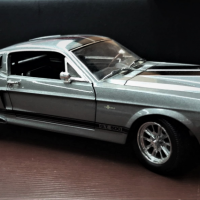 AUTOart-118-Scale-Model-diecast-Shelby-Mustang-GT-500-1967-greyblack-model-car-Sold-for-81-2021