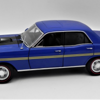 AUTOart-118-scale-Model-diecast-1971-Ford-XY-Falcon-Phase-III-GT-HO-Rothmans-Blue-vgc-Sold-for-112-2021