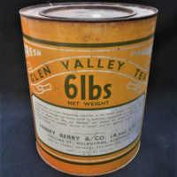 Vintage-Large-Australian-Glen-Valley-Tea-6lbs-Nett-Tea-Tin-Made-by-WM-Horsfall-Pty-Richmond-Sold-for-50-2021